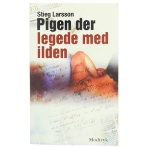 Pigen der legede med ilden bog fra Modtryk