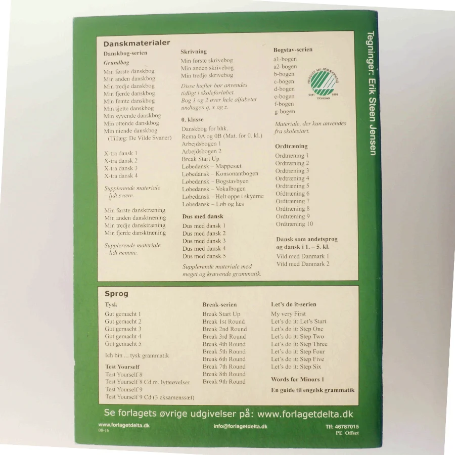 Min ottende danskbog fra Forlaget Delta