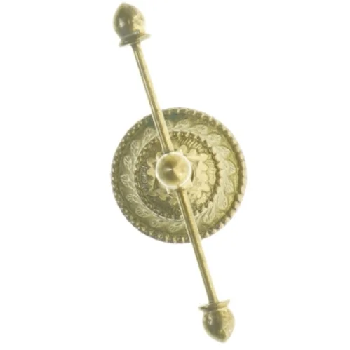 Messing smykkeholder (str. 11 x 4 cm)