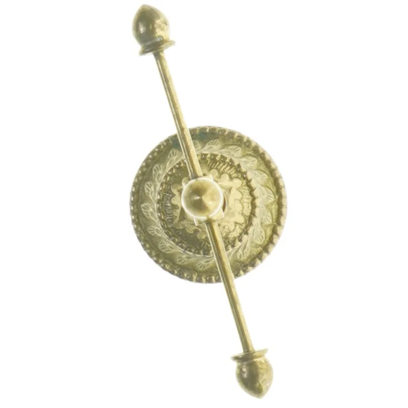 Messing smykkeholder (str. 11 x 4 cm)