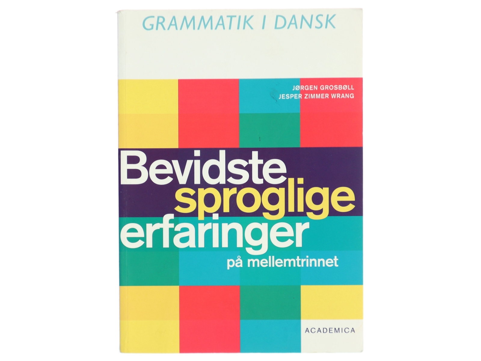 Bevidste sproglige erfaringer på mellemtrinnet af Jørgen Grosbøll (Bog)