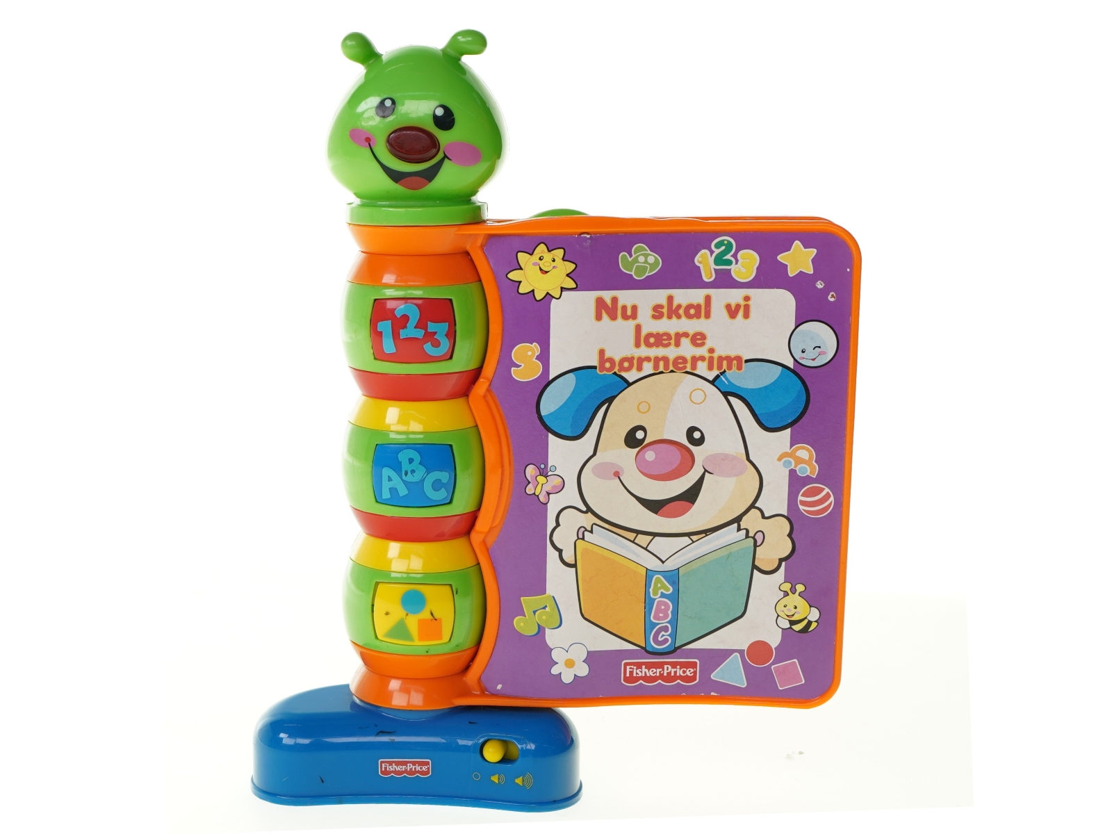 Legetøjs bog med lyd fra Fisher Price (str. 26 x 20 cm)