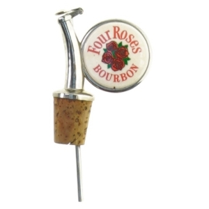 Skænkeprop fra Four Roses Bourbon (str. 11 x 5 cm)