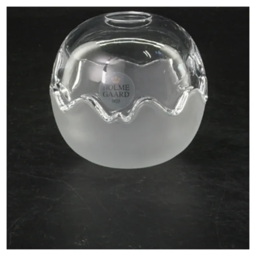 Glas æg fra Holmegaard fra Holmegaard (str. 8x8 cm)