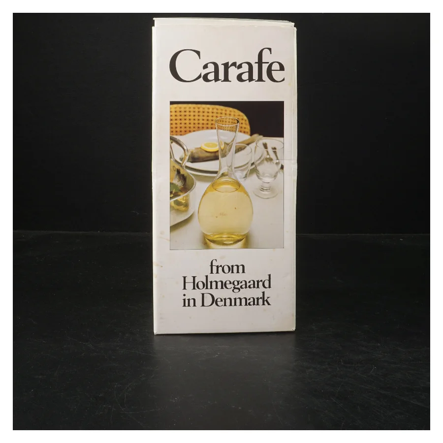 Holmegaard karaffel (str. 25 cm) fra Holmegaard