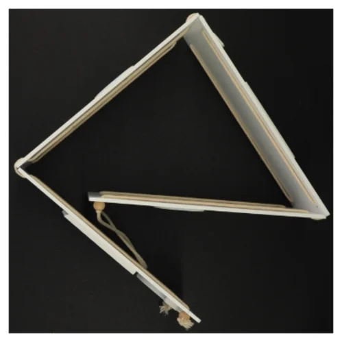 Børne vækstmåler fra Jabadabado (str. Selve pladerne er 80 x 12 cm)