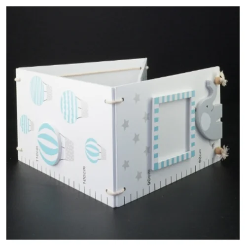 Børne vækstmåler fra Jabadabado (str. Selve pladerne er 80 x 12 cm)