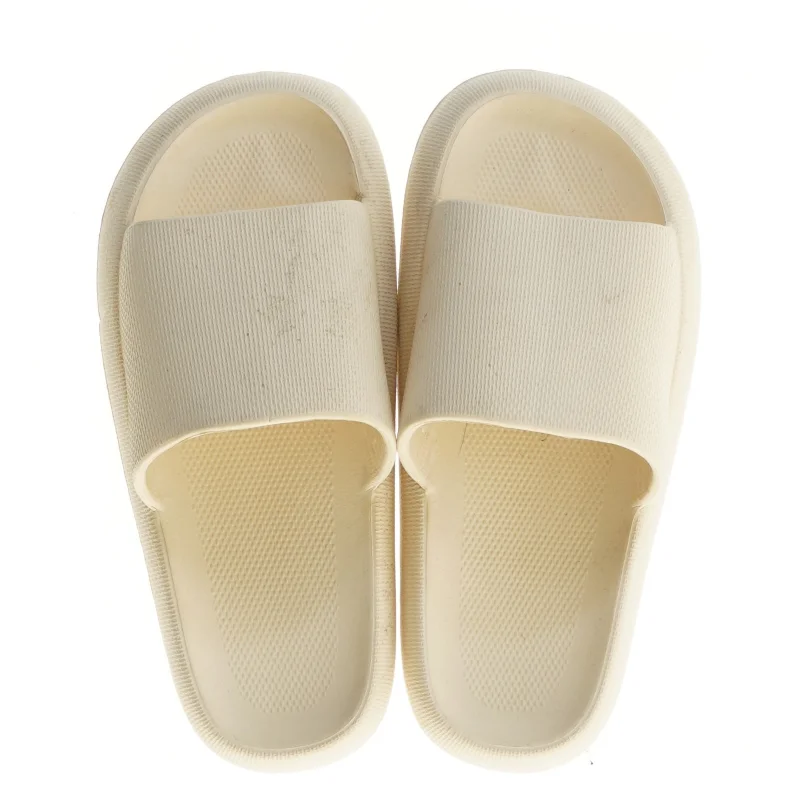 Cremefarvede hjemmesko (str. 40-41 cm)