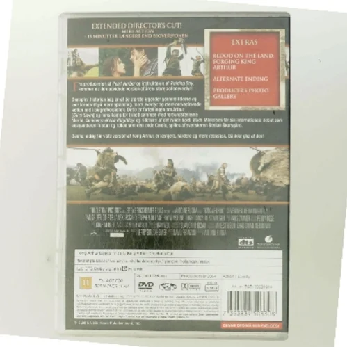 Kong Arthur                            <span class="label label-blank pull-right">Extended edition</span> med Clive Owen (DVD)