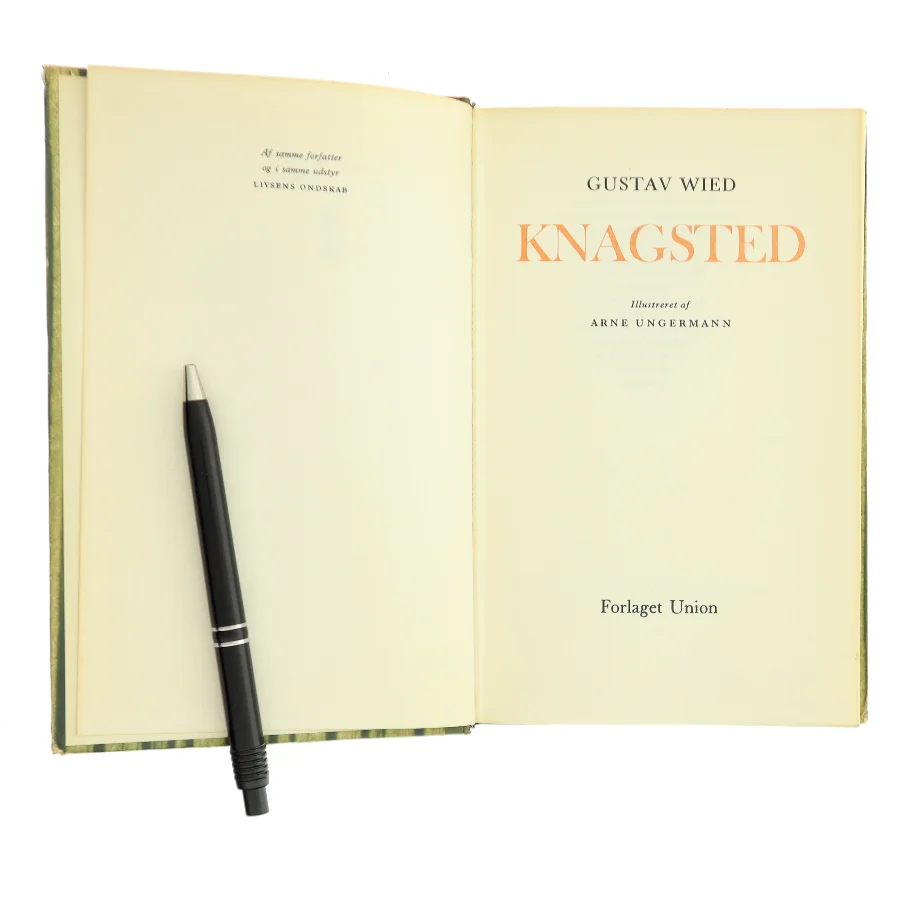 Knagsted af Gustav Wied (Bog)