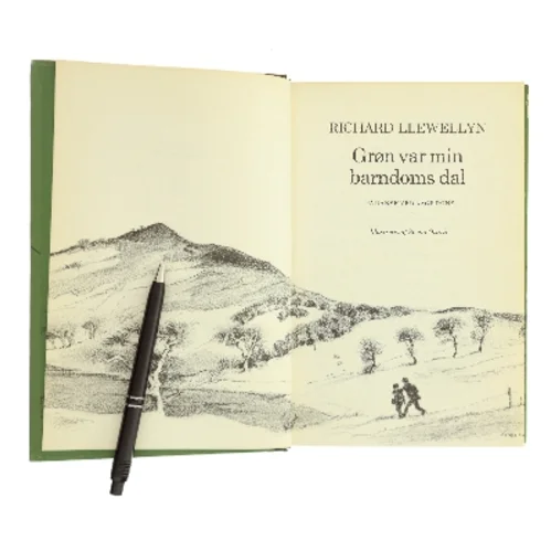 Grøn var min barndoms dal af Richard Llewellyn (Bog)