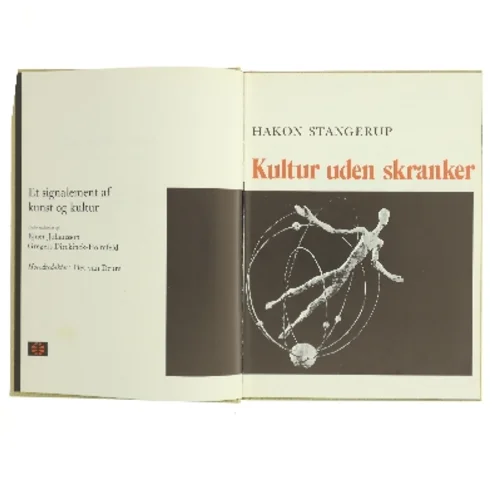 Kultur uden skranker af Hakon Stangerup (Bog)