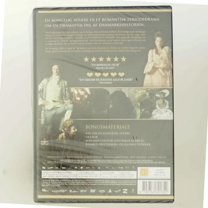 En Kongelig Affære med Mads Mikkelsen (DVD)