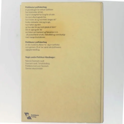 Politikens Lystfiskerbog fra Politikens Forlag