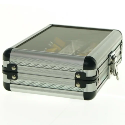 Bitsæt i aluminiumsboks fra Mitsutomo (str. 19 x, 14 x 6 cm)