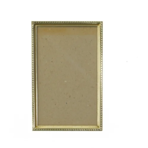 Gylden billede ramme (str. 14,5x9,5 cm)