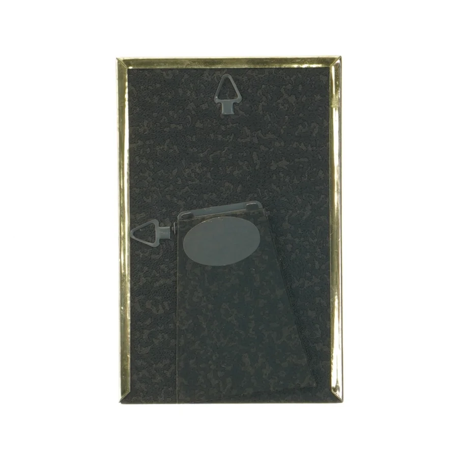 Gylden billede ramme (str. 14,5x9,5 cm)