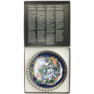 Rosenthal Bjørn Wiinblad Samlerplatte fra Rosenthal (str. Ø 16. cm)