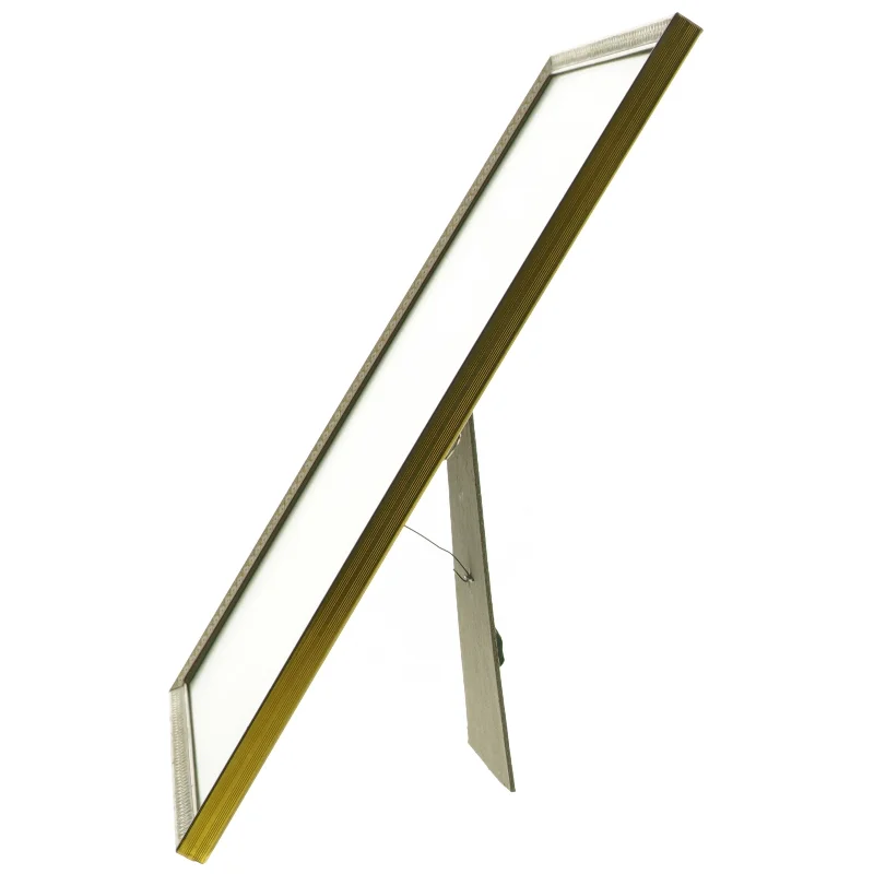 Gammel fotoramme i metsl i metal  (str. 25x20,5 cm)