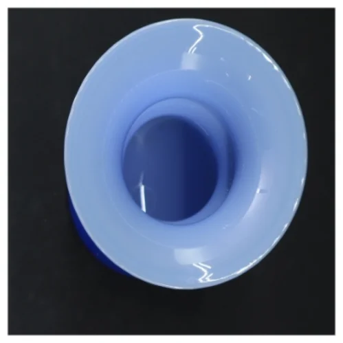 Kongelig blå vase fra Royal Copenhagen (str. 21,5x11,5 cm)