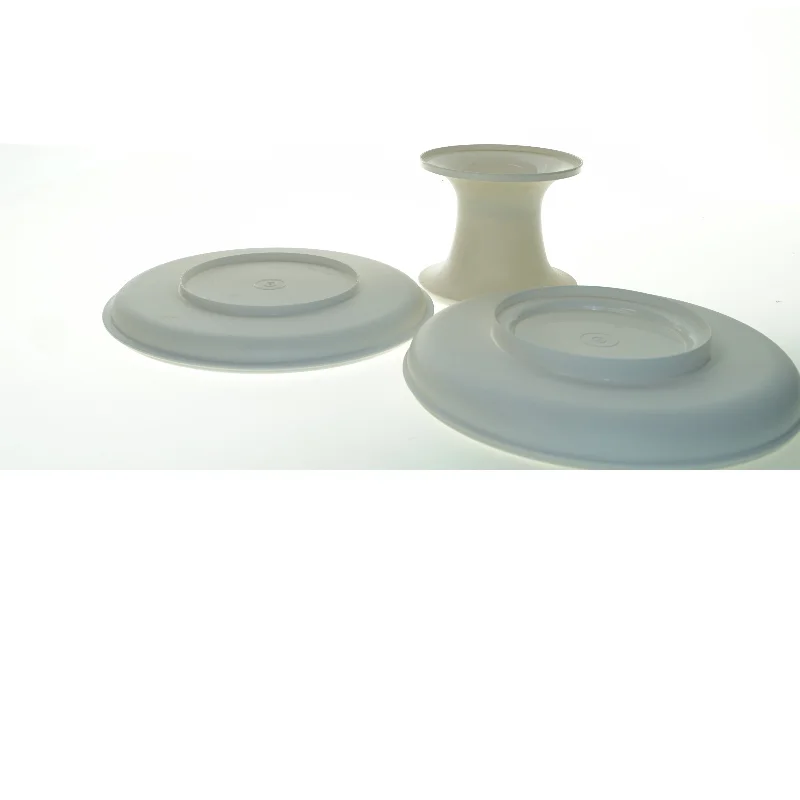 Kageopsats og lagkagefad fra Tupperware (str. 18 x ø. 26 cm)