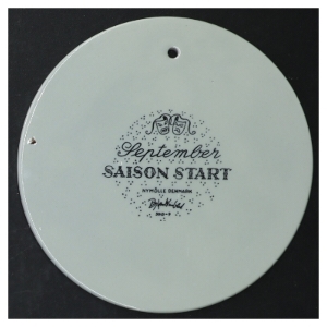 Samlerplatte fra Nymölle (str. Ø. 15 cm. 3 styk)