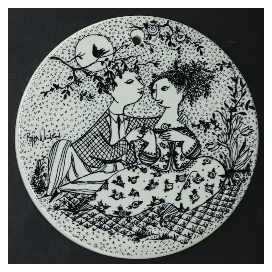 Samlerplatte fra Nymölle (str. Ø. 15 cm. 3 styk)