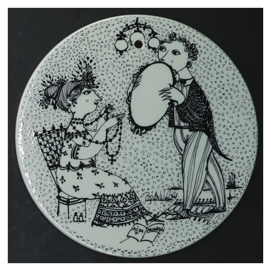 Samlerplatte fra Nymölle (str. Ø. 15 cm. 3 styk)