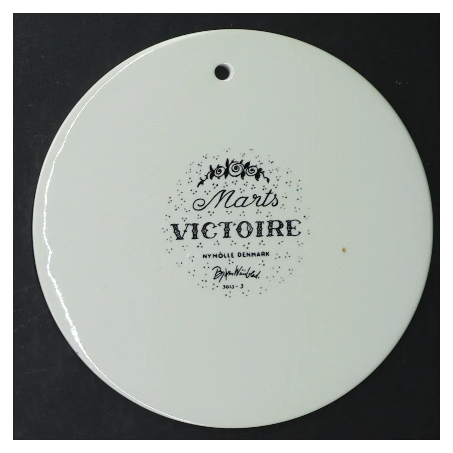 Bjørn Wiinblad porcelænstallerkener fra Nymölle (str. Ø. 15 cm. 4 styk)