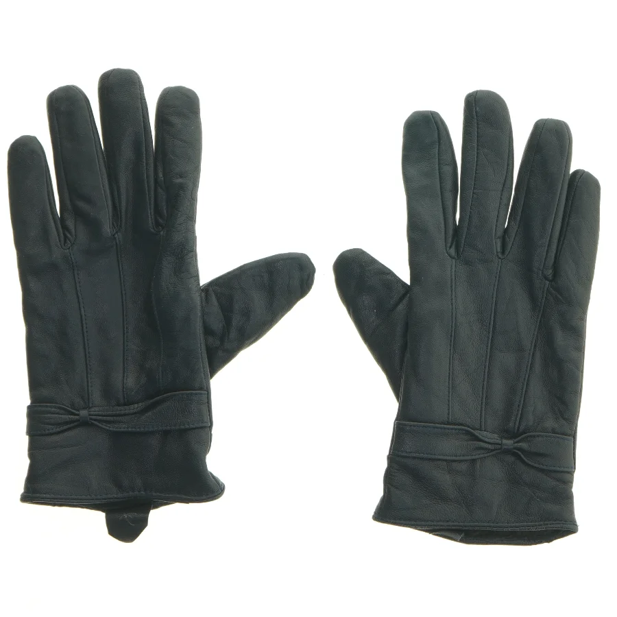 Læderhandsker (str. 23 cm)