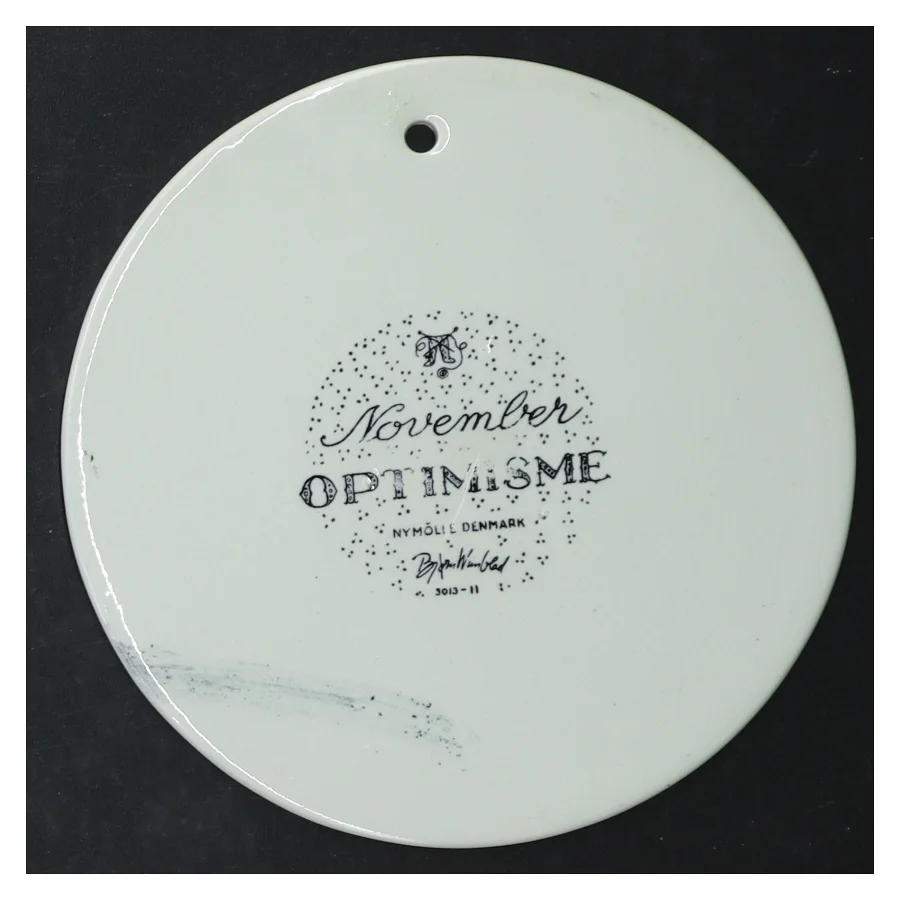 Bjørn Wiinblad platter fra Nymölle (str. Ø 15. cm. 4 styk)