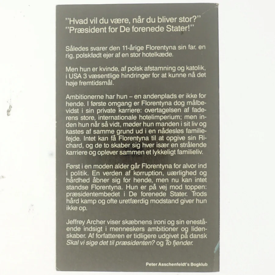 En plads på toppen af Jeffreys Archer