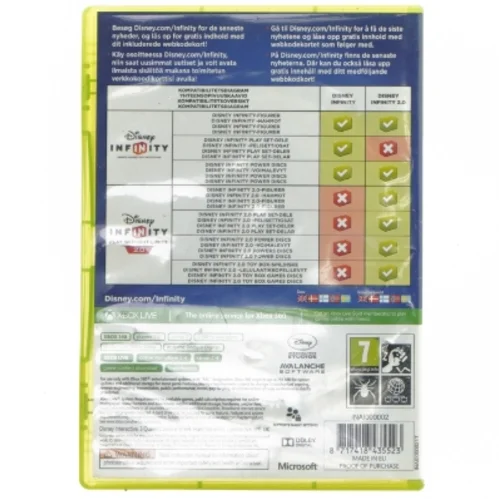 Disney Infinity 2.0 Xbox 360 fra Disney (str. 8 figurer)