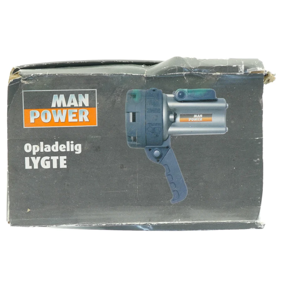 Opladelig lygte fra Man Power