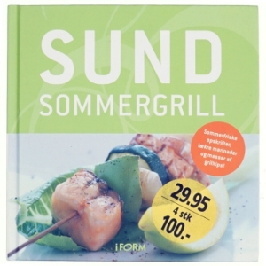 Sund sommergrill af Helle Brønnum Carlsen (Bog)