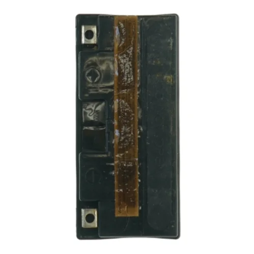 Motorcykelbatteri LP YT12B-BS fra Agm (str. 15 x, 13 x 6 og en halv cm)