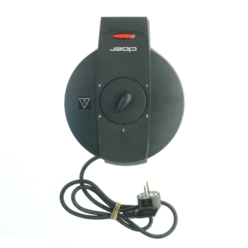 Elektrisk vaffeljern fra Cloer (str. Ø. 19 cm)