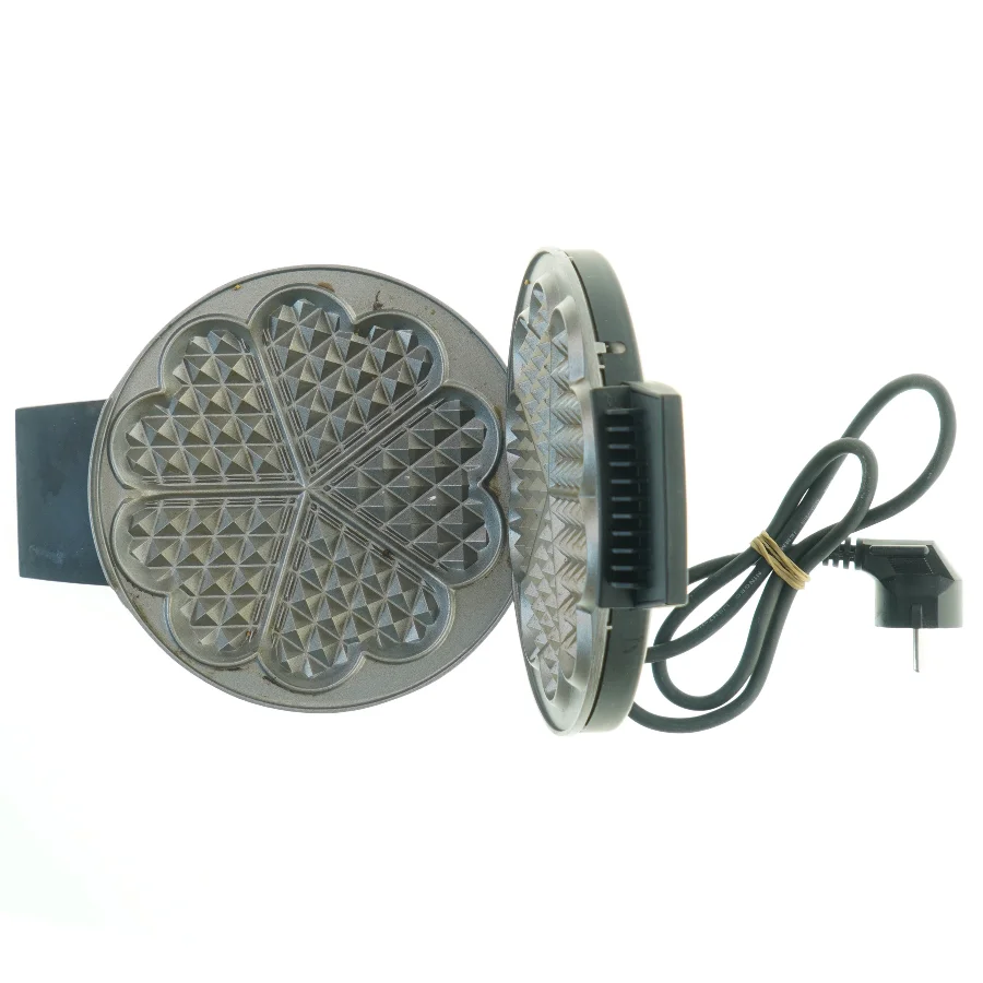 Elektrisk vaffeljern fra Cloer (str. Ø. 19 cm)