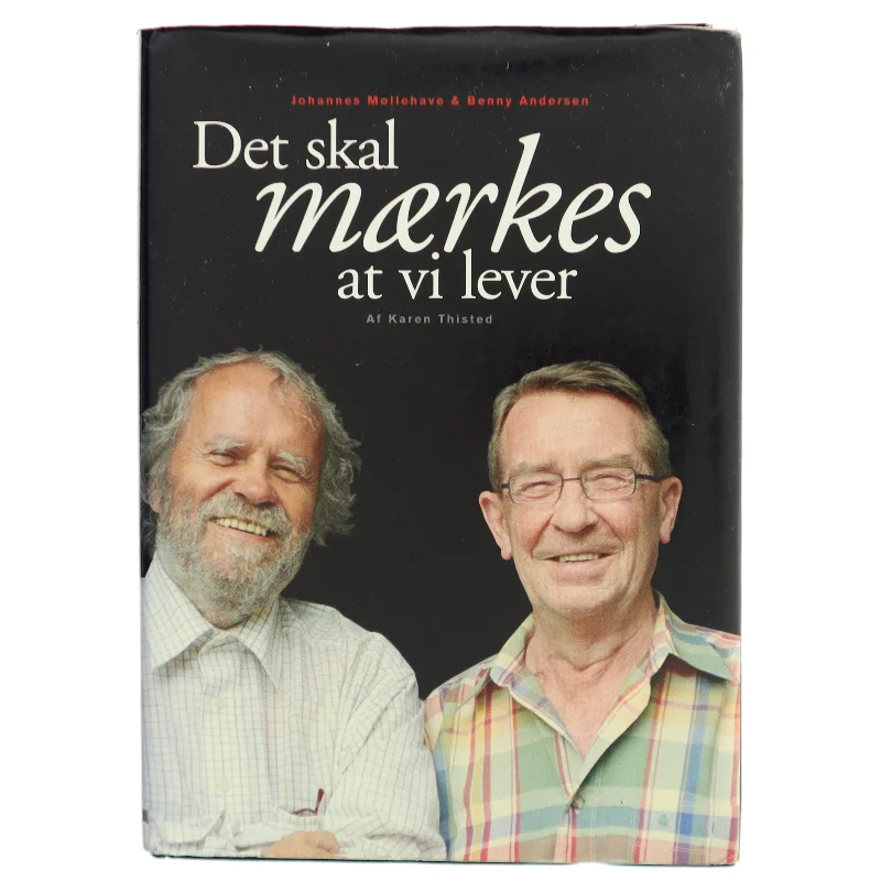Det skal mærkes at vi lever (Bog)