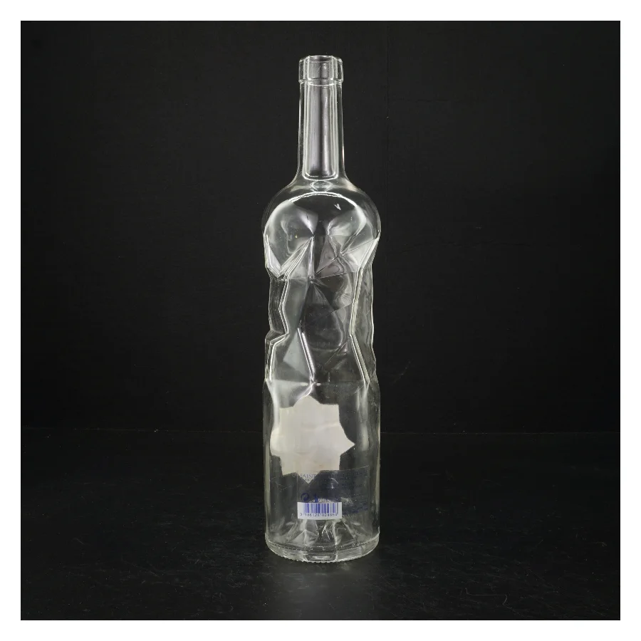 Dekorativ tom glasflaske (str. 75 cl)