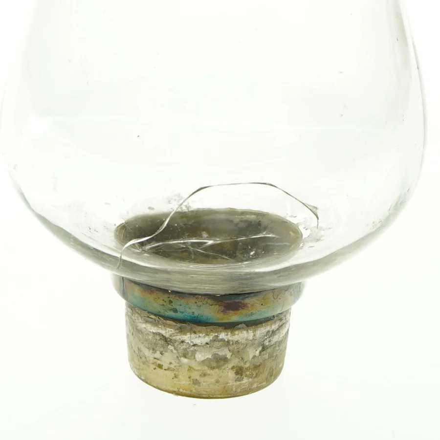 Gammeldags lampe til stearinlys (str. 50 cm)