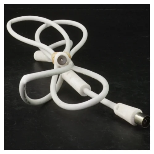 Hvidt TV kabel (str. 150 cm)