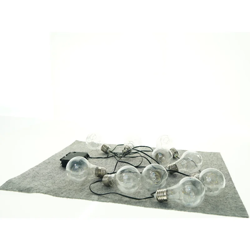 Lyskæde med glødepærer