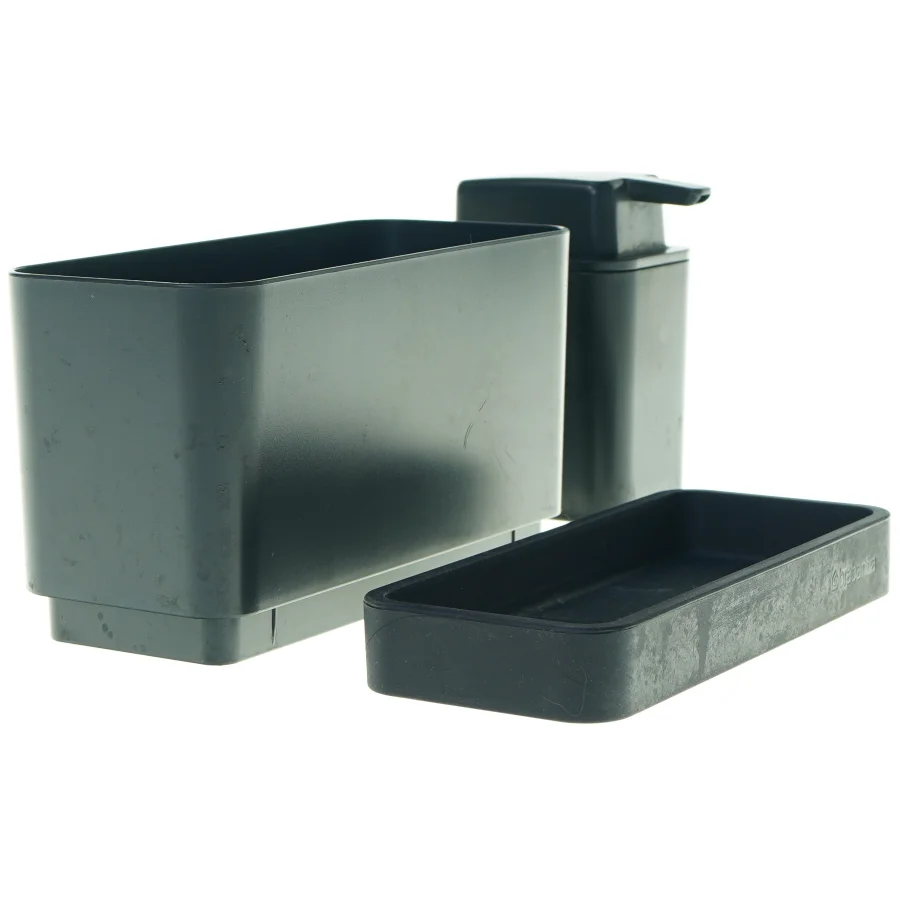 Stativ til opvask - børste og sulfobeholder (str. 17 x 6 cm)