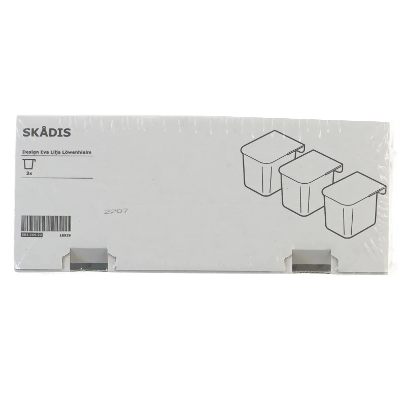 Hvide IKEA hylder, 3 stk. fra IKEA (str. 25x10x8 cm)