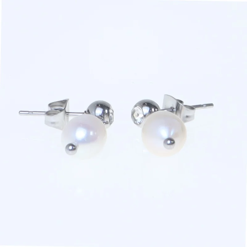 Perleøreringe (str. 2 cm)