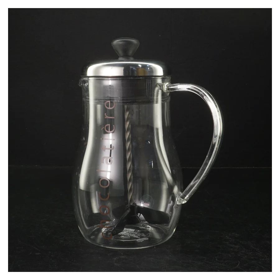 Glas kakaokande fra Bodum (str. H. 23 cm)