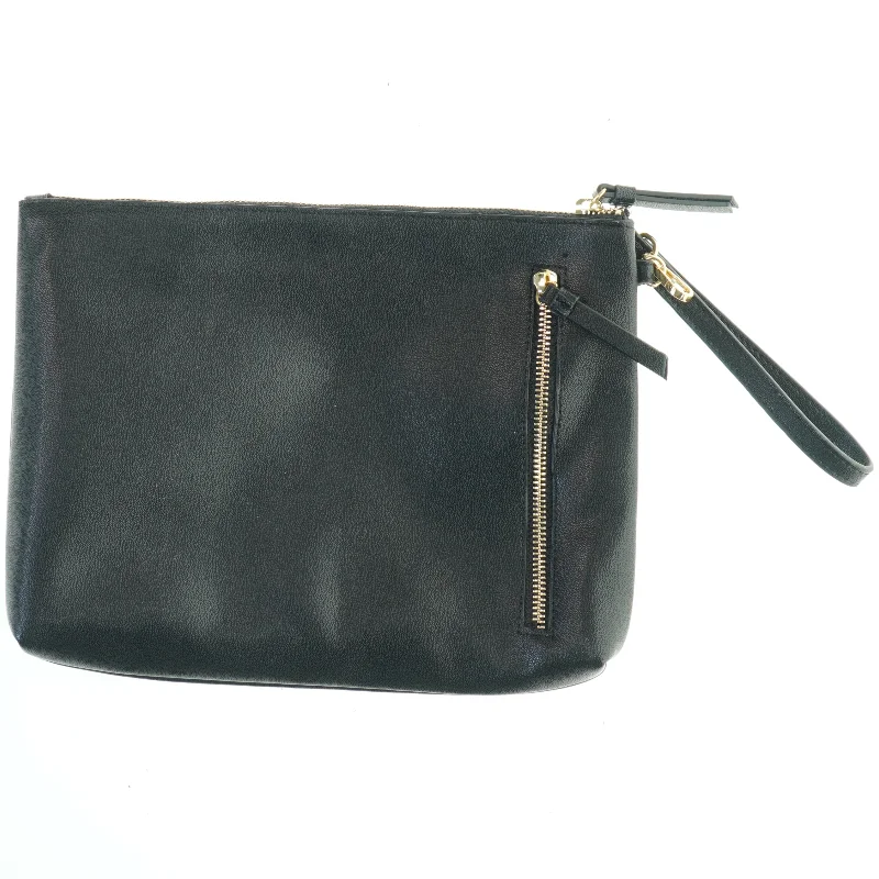 Sort clutch med håndledsrem fra Protealane (str. 29x22 cm)