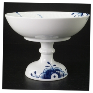 Royal Copenhagen Mega Musselmalet fodskål fra Royal Copenhagen (str. H. 16 cm. ø. 21,5 cm)