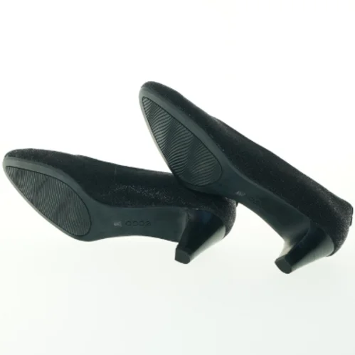 Sorte højhælede pumps fra Ecco (str. 39 )